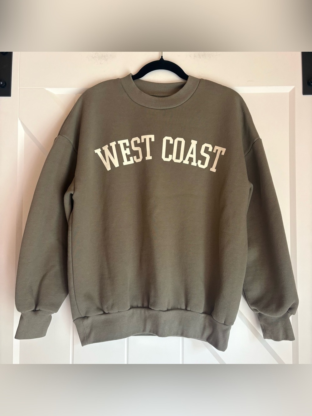 Oak + Fort West Coast Graphic Oversized Sweatshirt XS